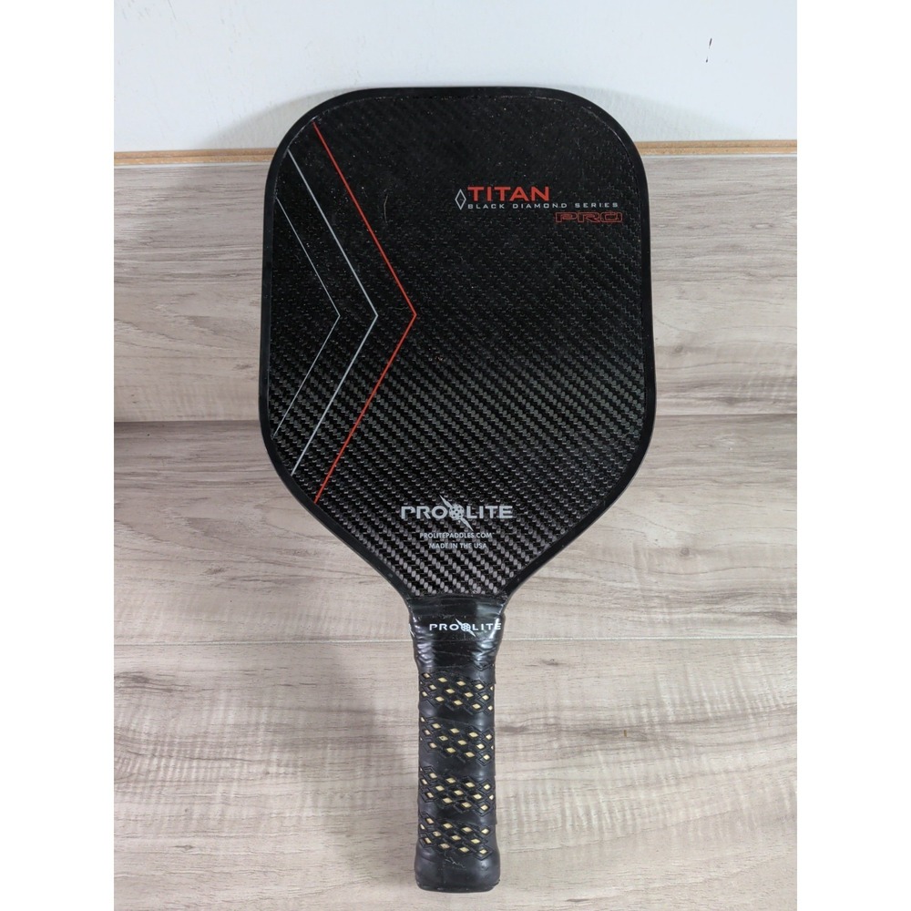 Pickleball Paddle ProLite TITAN Black Diamond Series PRO Racquet